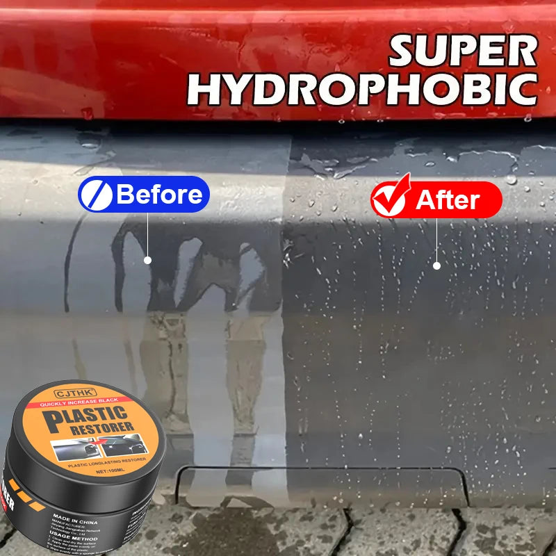 Back To Black Auto Plastic And Leather Restorer Gloss