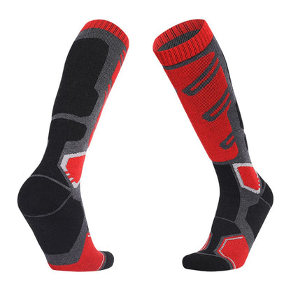 Breathable Thick Cushion Knee High Winter Ski Socks