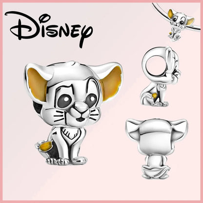 Disney 925 Sterling Silver Stitch Minnie Winnie Dangle