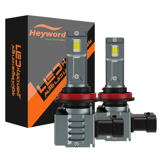 Heyword H11 H7 9005 6000K Super Bright Mini LED Bulbs