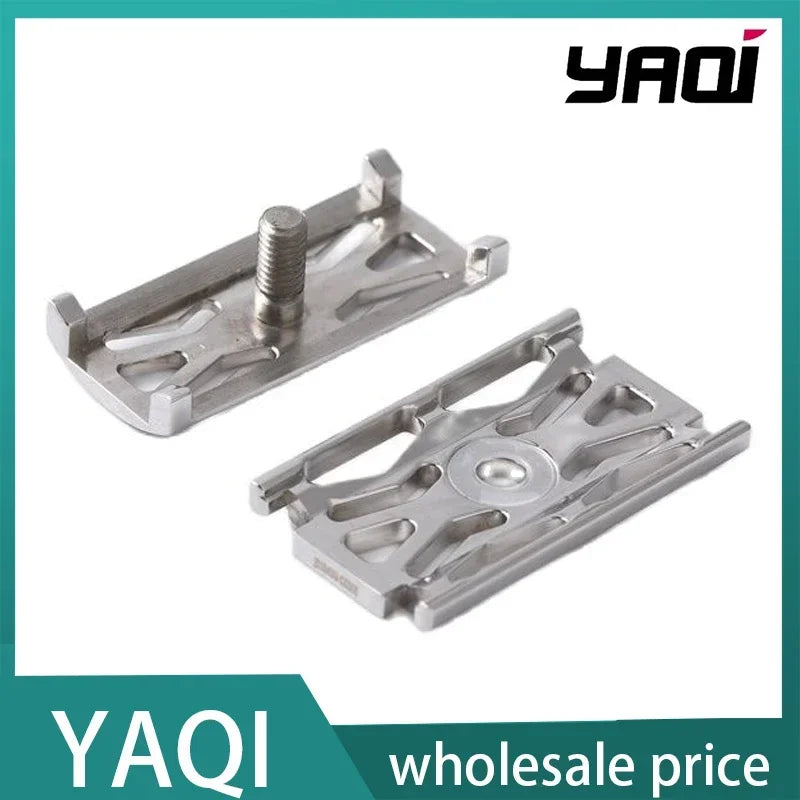 Yaqi Hollowed Sentinel Stainless Steel Polished Safety Razor Head for Men with Optimal Blade Gap