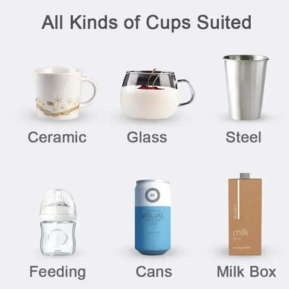 New Coffee Mug Warmer for Milk Tea Teapot Electric Heating Cup Plate 80 Degree Celsius for Home Office Use