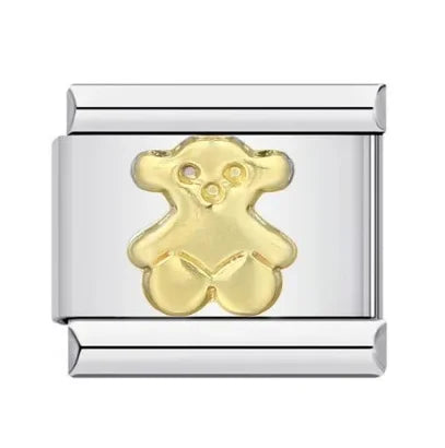 Laser Fashion Heart Butterfly Star Cross Bracelet Gold-Plated Stainless Steel DIY Jewelry Craft