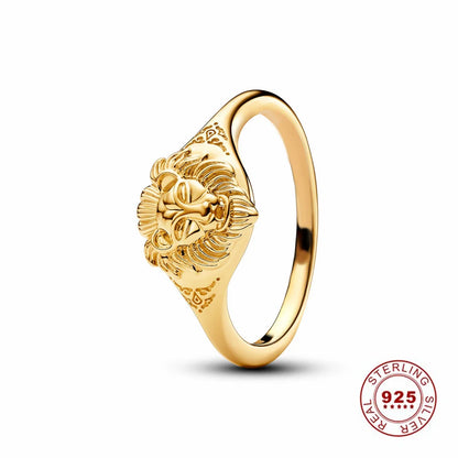 Crown 925 Sterling Silver Stackable Ring with Shiny Zircon in Rose Gold for Women Perfect for Weddings and Gifts PAR333