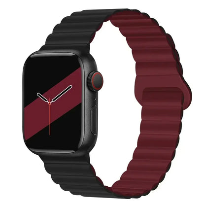 New 2025 Liquid Silicone Magnetic Band For Apple Watch