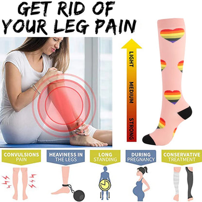 Women Compression Socks Promote Circulation For Running