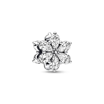 Miniso Snowflake Charm Beads 925 Sterling DIY Bracelet