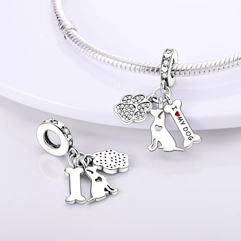 Sterling Silver Camera Coffee Cup Charm Beads for Qikaola Bracelet Jewelry DIY