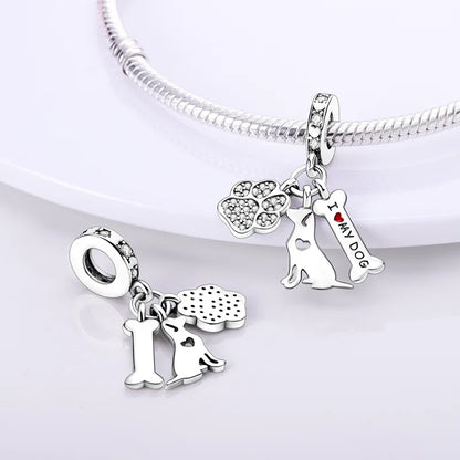 Sterling Silver Camera Coffee Cup Charm Beads for Qikaola Bracelet Jewelry DIY