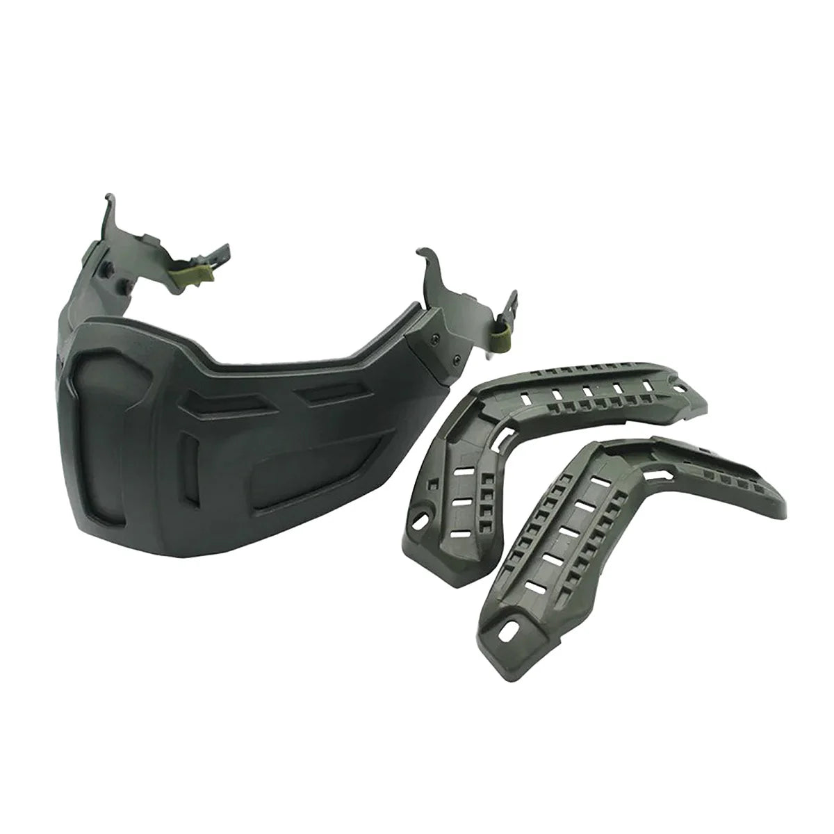 New Tactical FAST Helmet Half Face Mask for Airsoft Gear GN Mask