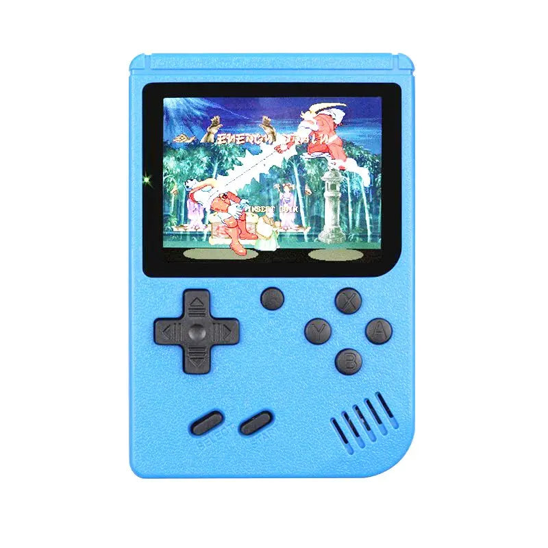 BOYHOM Retro Portable Mini Handheld Video Game Console 8 Bit 3.0 Inch Color LCD Built In 500 Games For Kids