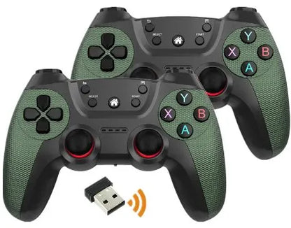 Boyhom Wireless Dual Player 2.4G Gamepad Joystick For Linux PC Smart TV Game Box And Game Stick