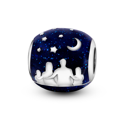 CharmBeads 925 Silver Blue Series DIY Bracelet Charms Top Rated Fashion Pendants KTC055