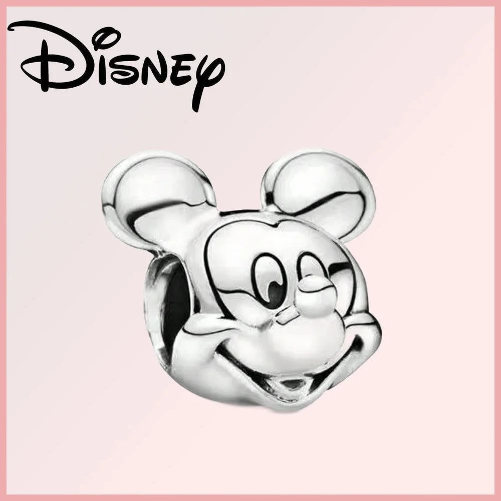 Disney 925 Sterling Silver Stitch Minnie Winnie Dangle