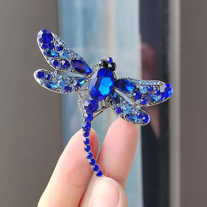 Elegant Dragonfly Brooch for Women - Chic Corsage Pin for Suit and Party Wear