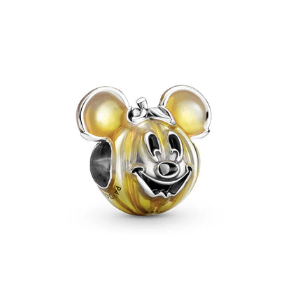 925 Silver Teddy Bear Beads and Mouse Pendant for European Original Bracelet DIY Exquisite Jewelry