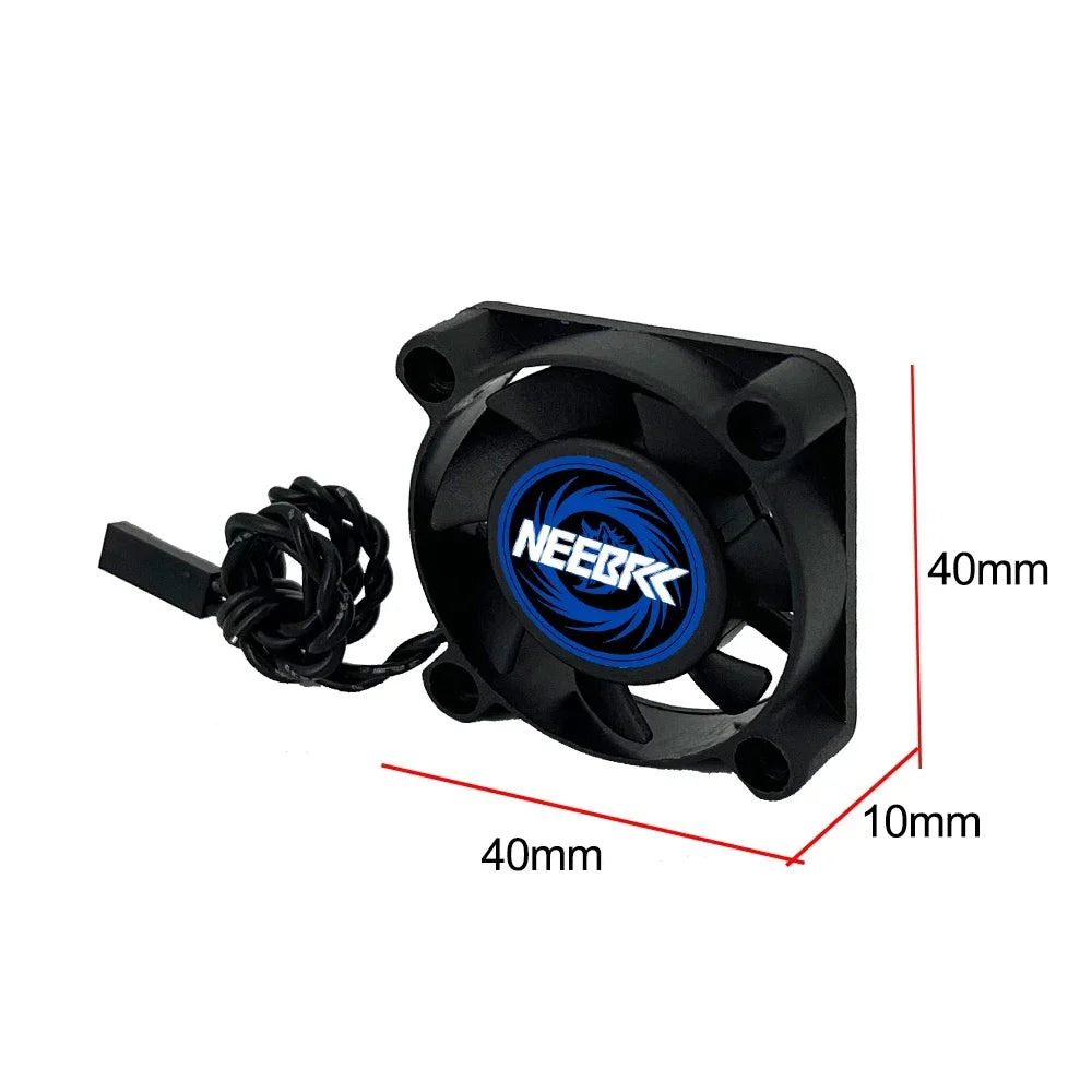 RC Motor Fan Cooling Heatsink 25-50mm High Wind Rapid Cool 45x45mm