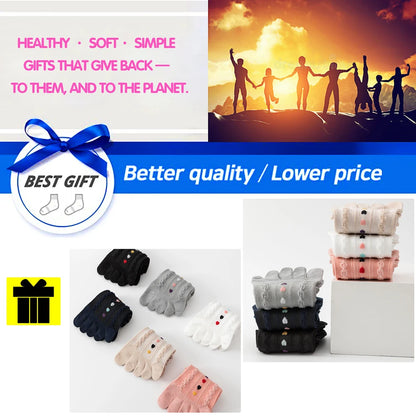 3 Pairs Womens Split Toe Mesh Ankle Socks With Heart