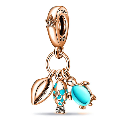 Silver Elegance Key Ring DIY Jewelry Accessory for Women 925 Sterling Silver HYC1103-1