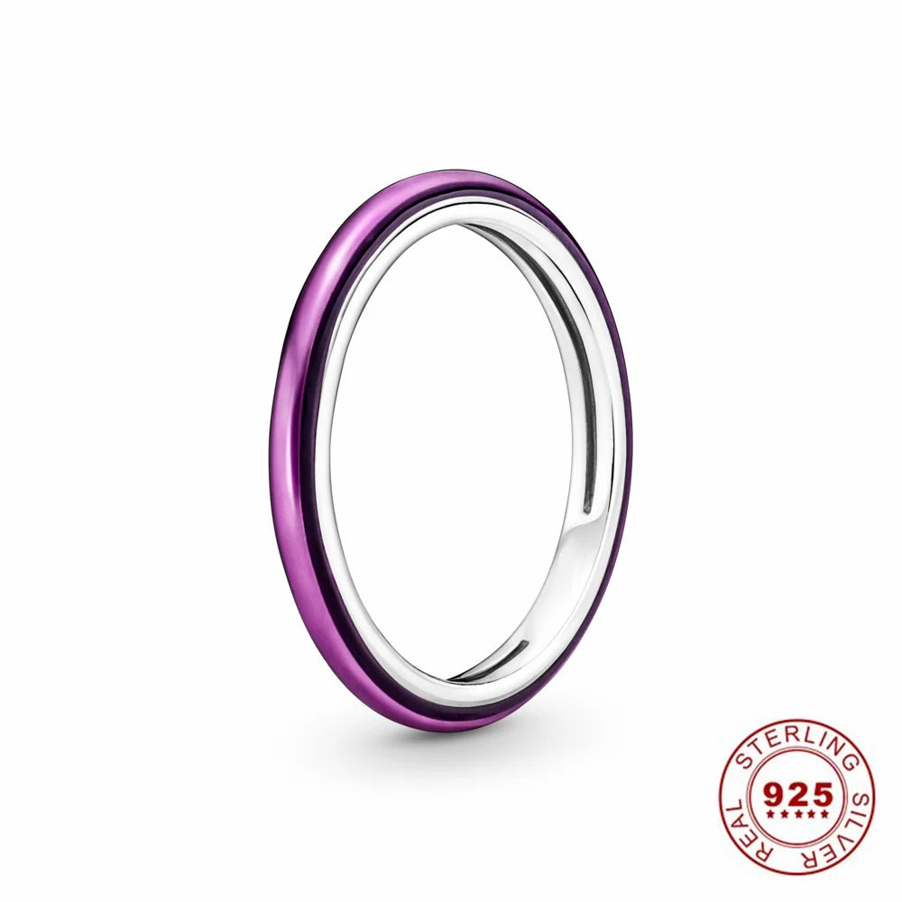 Hot Sale Original 925 Sterling Silver Tiara Heart Wedding Ring with Sun and Moon Design for Women PAR296