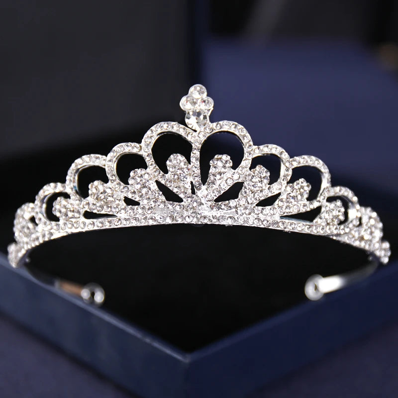 Silver Crysta Baroque Vintage Tiara - Top-Rated Wedding Hair Accessory for Brides & Pageants Silver 12