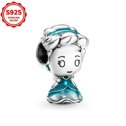 Disney 925 Sterling Silver Pixar Character Bead Charm