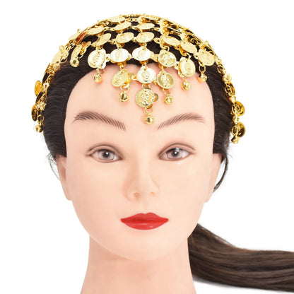 Indian Dance Jewelry Set Necklace Earrings Bangle Hairband