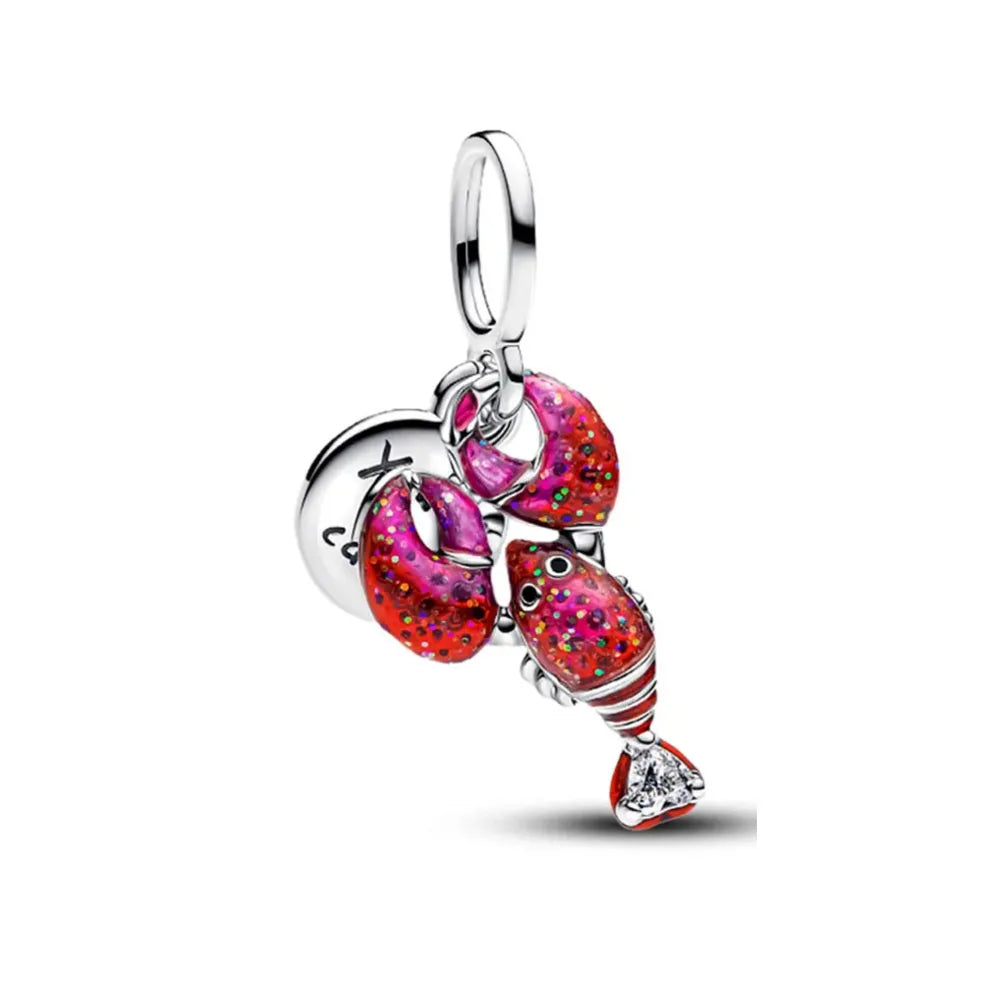 European 925 Sterling Silver Love Dragonfly Butterfly Charm Bead for Bracelet and Necklace Jewelry for Women