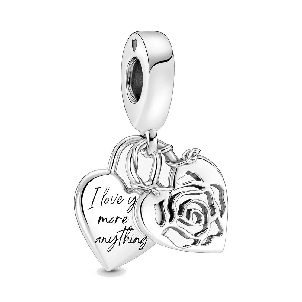 European Summer Charms Shell Panda Travel Beads for 925 Sterling Silver Bracelet and Necklace Jewelry for Women