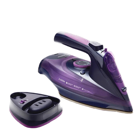 Cordless Steam Iron Handheld 5-Speed Adjustable Machine 2400W