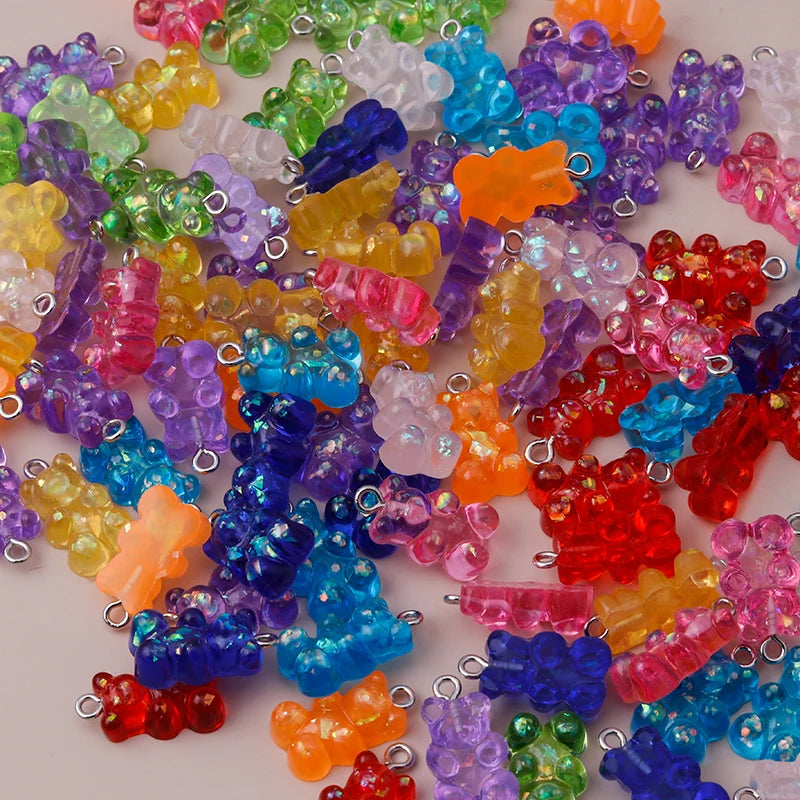 Charming 3D Resin Ice Cream Pendants for DIY Jewelry Creations