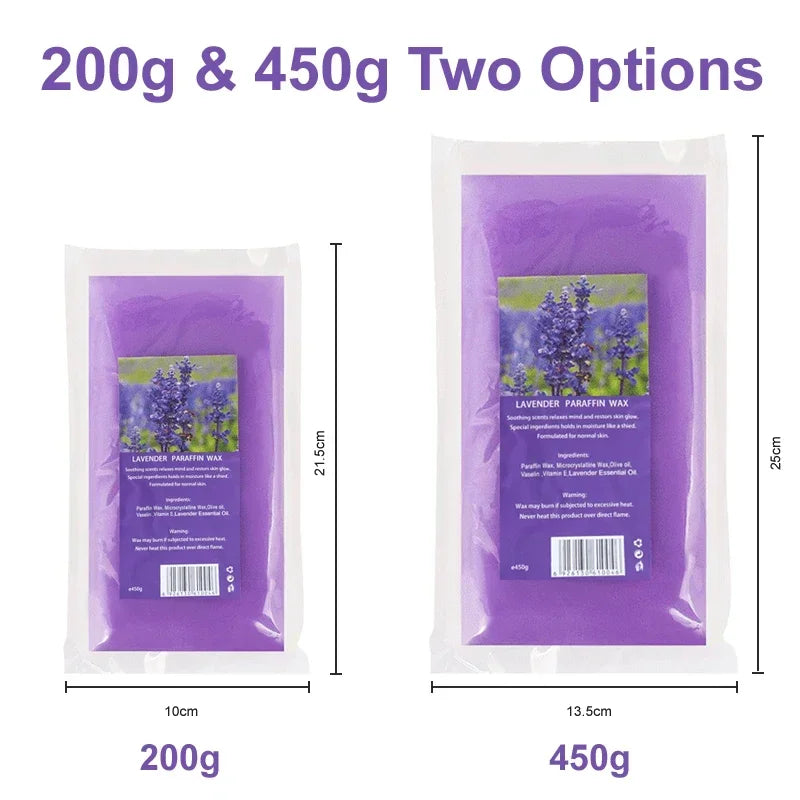 Moisturizing Paraffin Wax For Hand And Foot Care 200g 450g Spa Soft Wax For Wax Heater Machine
