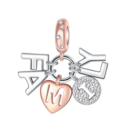 Elegant 925 Sterling Silver Butterfly Airplane Dangle Beads for Charm Bracelets
