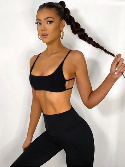 Summer Backless Sexy Camisole Women Strap Slim Beach Top 2025 Sleeveless Streetwear Korean Strap Sensual Tank Top