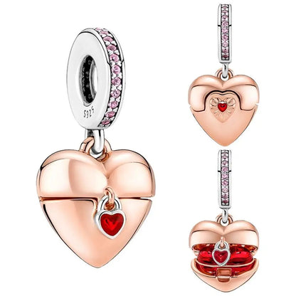 Silver Elegance Key Ring DIY Jewelry Accessory for Women 925 Sterling Silver HYC1072