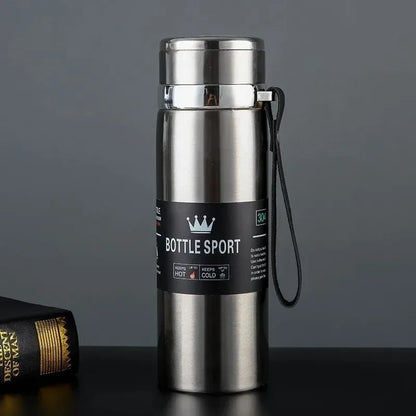 1L Stainless Steel Thermal Bottle Vacuum Flask For Travel