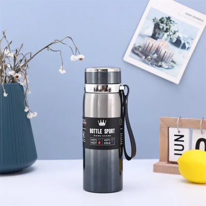 1L Stainless Steel Thermal Bottle Vacuum Flask For Travel