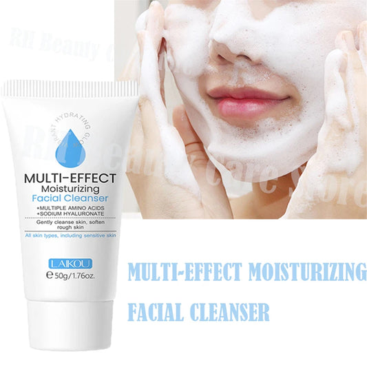 Facial Cleanser Deep Cleansing Foam Remove Dark Spots Acne