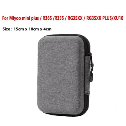 TOP Protect Game Storage Case For Miyoo Mini Plus R36S R35S And Anbernic RG35XX Plus Portable Protective Carry Bag