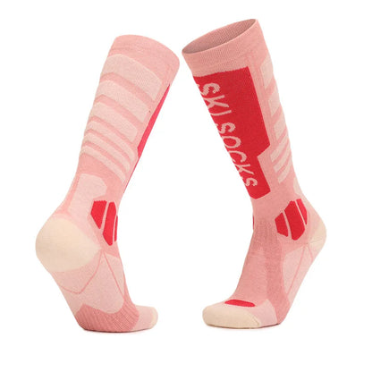 Women's Wool Ski Socks Thick Extra Warm Hiking Stockings