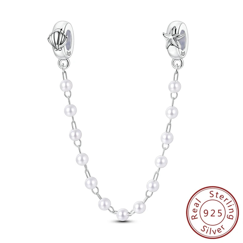 925 Sterling Silver Ocean Turtle Beach Charms Blue Shell