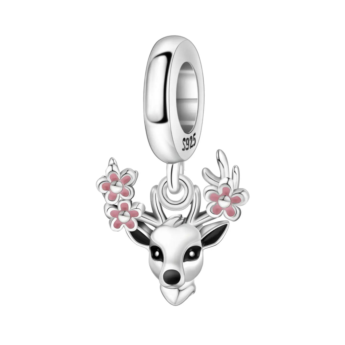 925 Sterling Silver Cute Pet Animal Pendant Charm Gift