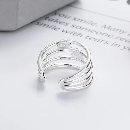Elegant 925 Sterling Silver Heart Stackable Engagement Rings for Women