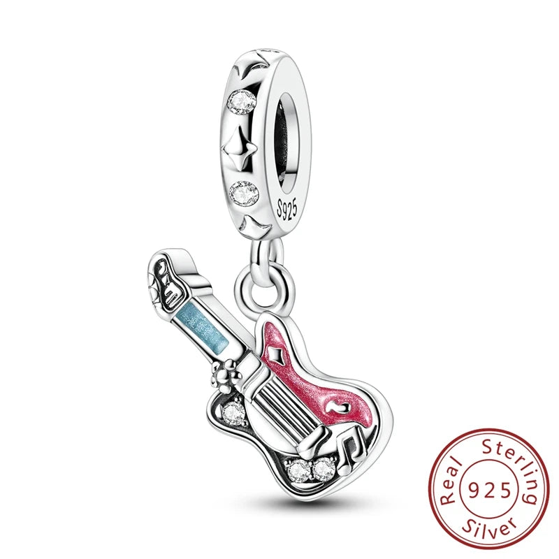 Elegant 925 Sterling Silver Turtle Pendant Beads for Bracelets KSC414