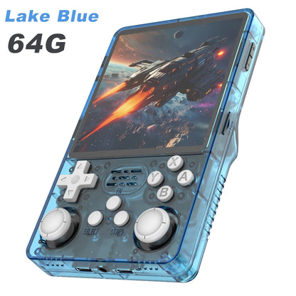 2025 NEW 4"IPS Big Screen R36S Plus Retro Handheld Game Console Linux 64-bit System RK3326 Portable Pocket ARKOS 2.0 R36SPLUS