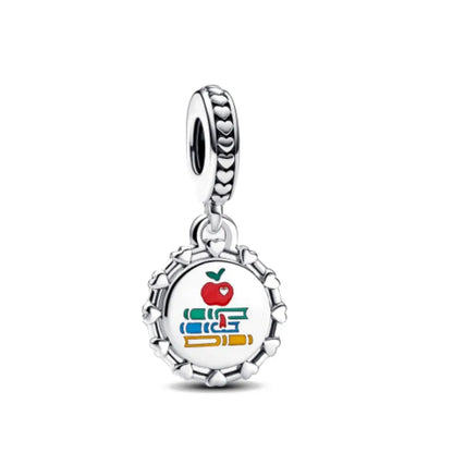 European 925 Sterling Silver Football and Basketball DIY Charm Bead for Bracelet and Necklace Jewelry for Women