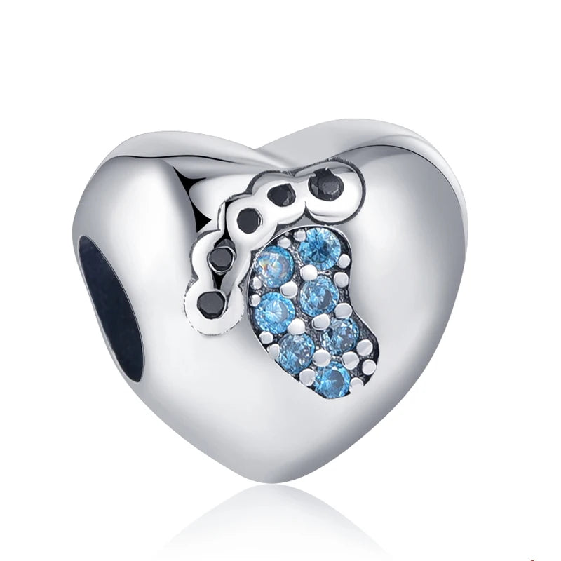 Charming 925 Silver Character Pendant for European Bracelet DIY Jewelry B353-lan