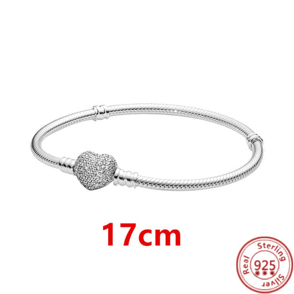 925 Sterling Silver Zodiac Pendant with Colorful Zircon for Charm Bracelets GDL019-17 3mm-4mm