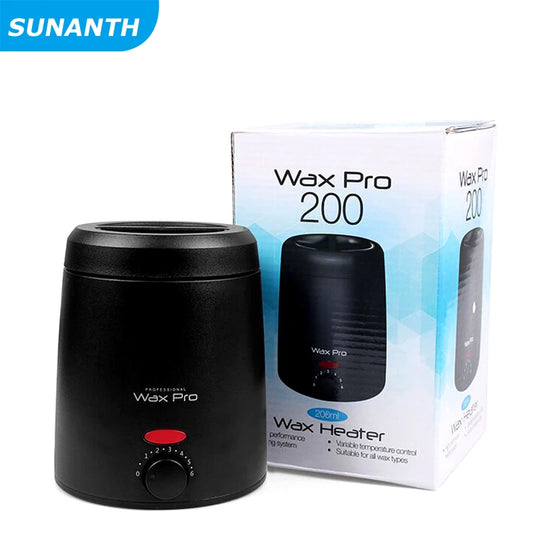 200ml Electric Wax Warmer for Painless Hair Removal Professional Depilatory Wax Heater and Melter Pot