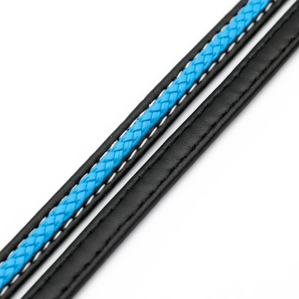 Vibrant Faux Leather Braided Cord for DIY Bracelets and Jewelry Making